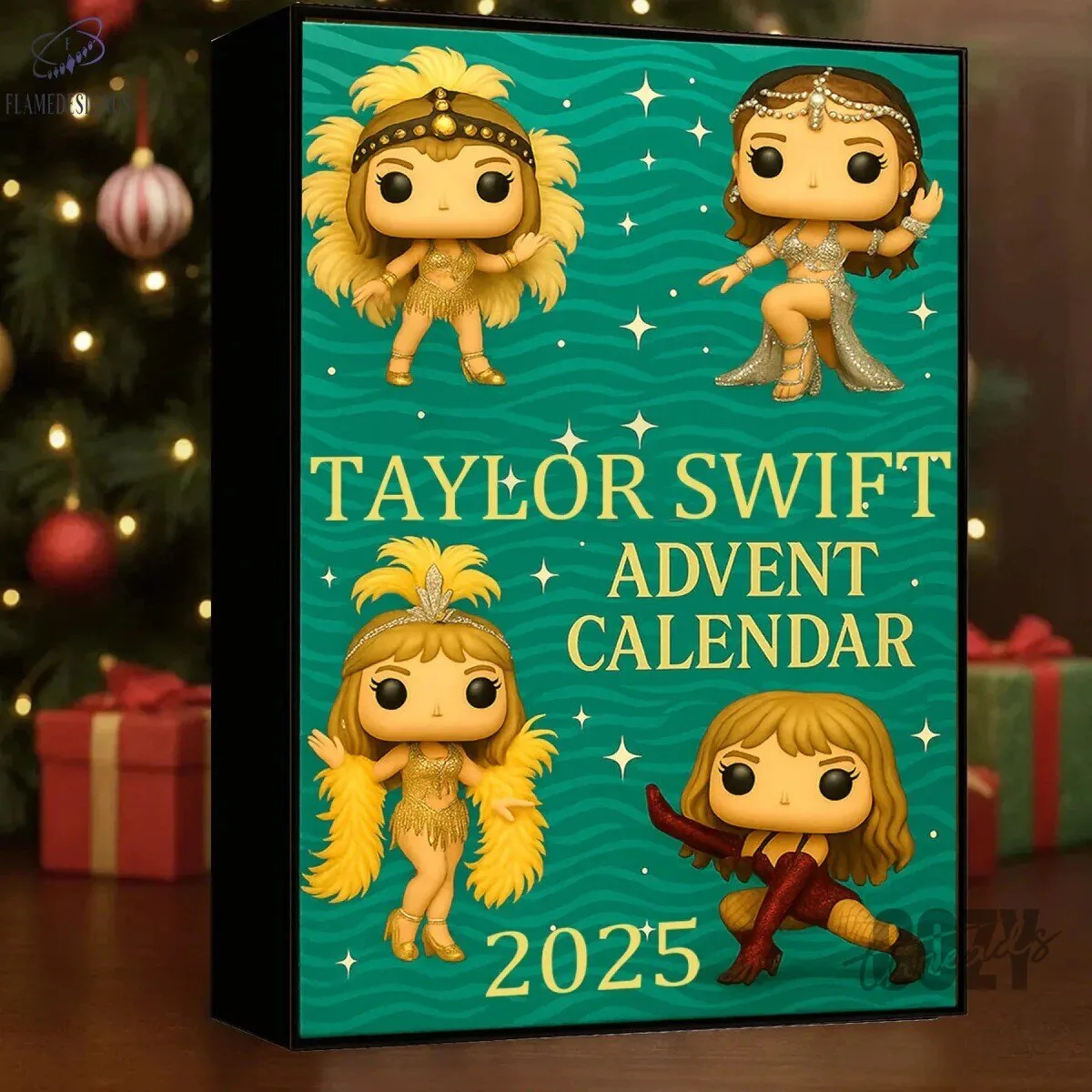 Taylor Swift 2025 Christmas Advent Calendar with 24 Collectible Figurines 3 Taylor Swift 2025 Christmas Advent Calendar with 24 Collectible Figurines