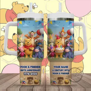 Personalized Tumbler for the 100th Anniversary of Winnie the Pooh and Friends 47 Personalized Tumbler for the 100th Anniversary of Winnie the Pooh and Friends