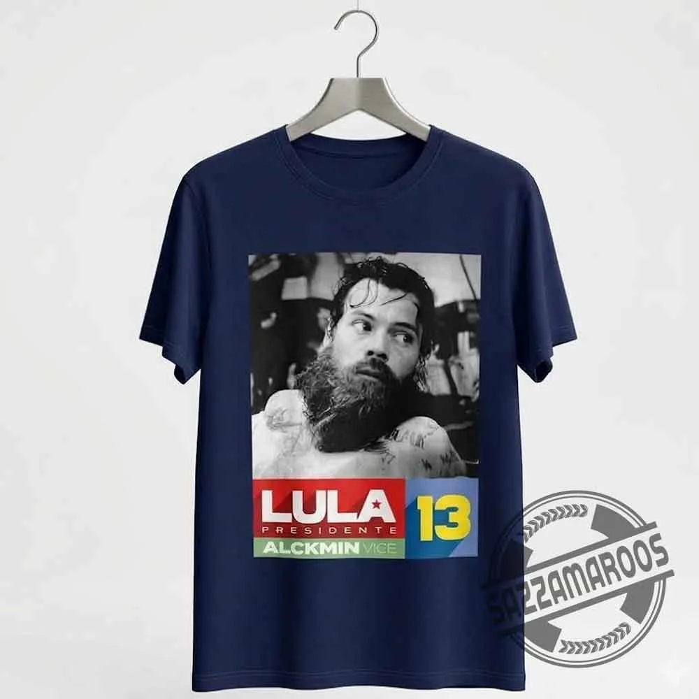 Harry Styles Lula 13 President Meme Shirt (2) Harry Styles Lula 13 President Meme Shirt – image 2 of 4