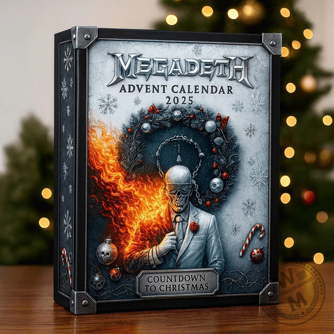 Megadeth Countdown To Christmas 2025 Advent Calendar Box Set 3 Megadeth Countdown To Christmas 2025 Advent Calendar Box Set