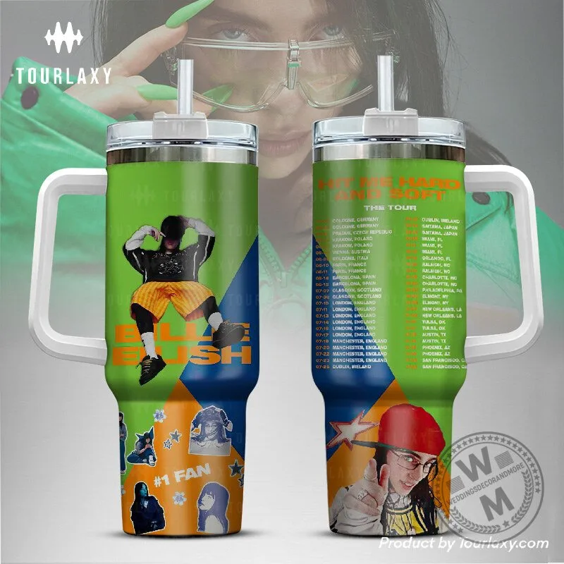 Billie Eilish Hit Me Hard And Soft The Tour Music Album Tumbler