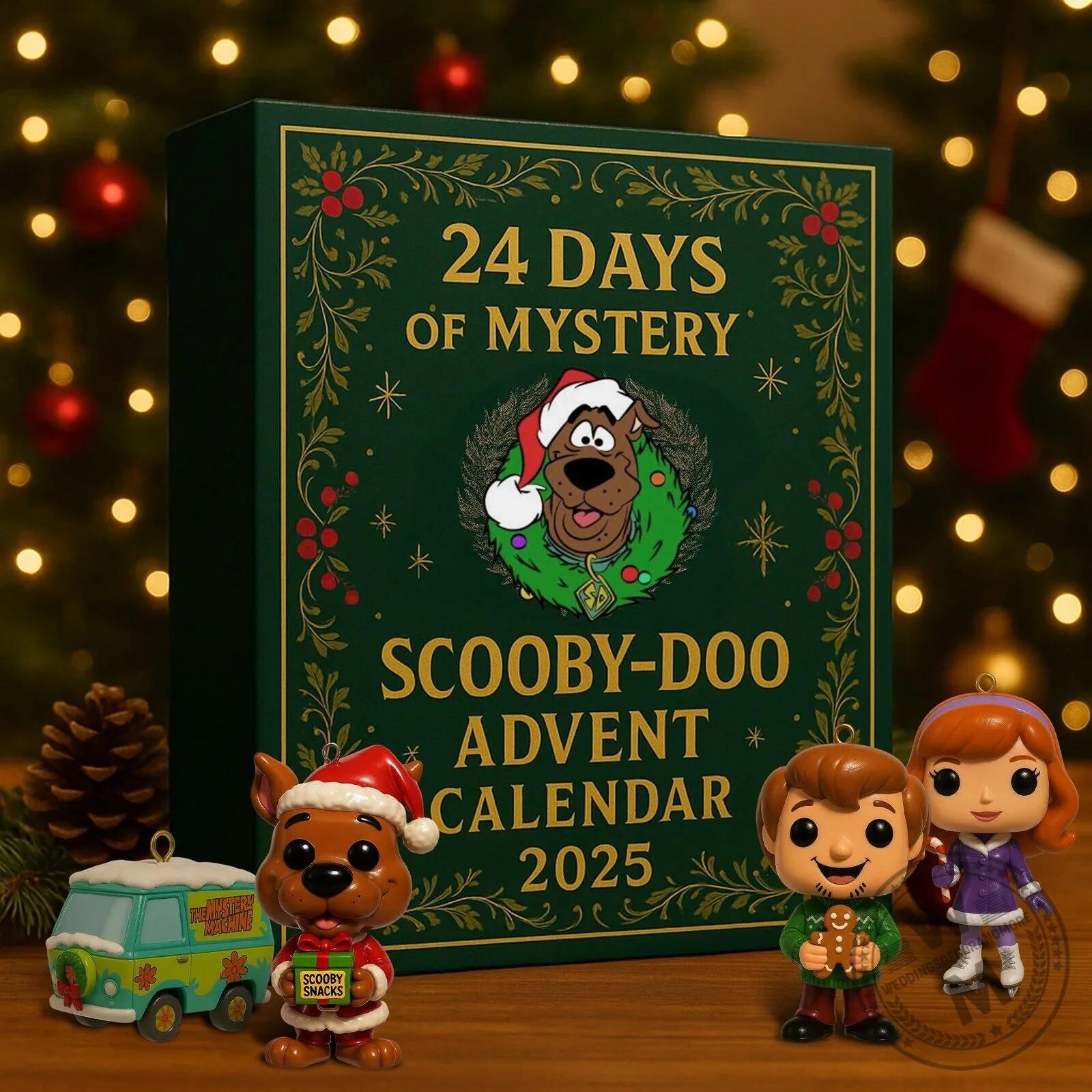Scooby-Doo 2025 Christmas Holiday Advent Calendar with Ornaments 3 Scooby-Doo 2025 Christmas Holiday Advent Calendar with Ornaments