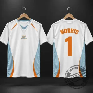 Lando Norris 2026 Sports White Soccer Jersey Shirt