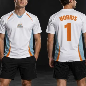 Lando Norris 2026 Sports White Soccer Jersey Shirt