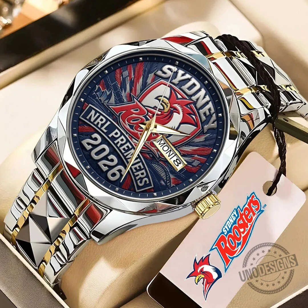 Sydney Roosters National Rugby League Premiers 2026 Stainless Steel Quartz Watch