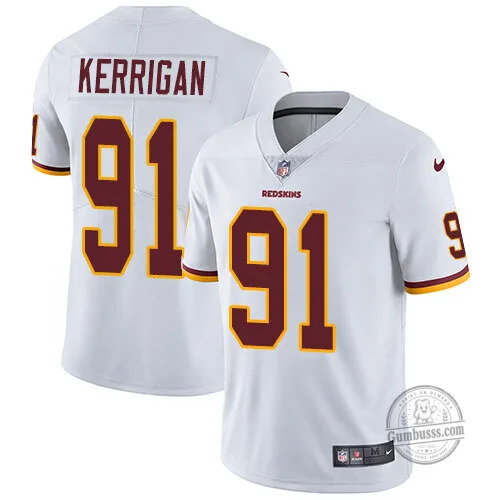 Washington Redskins Ryan Kerrigan Number 91 White Football Jersey 1 Washington Redskins Ryan Kerrigan Number 91 White Football Jersey