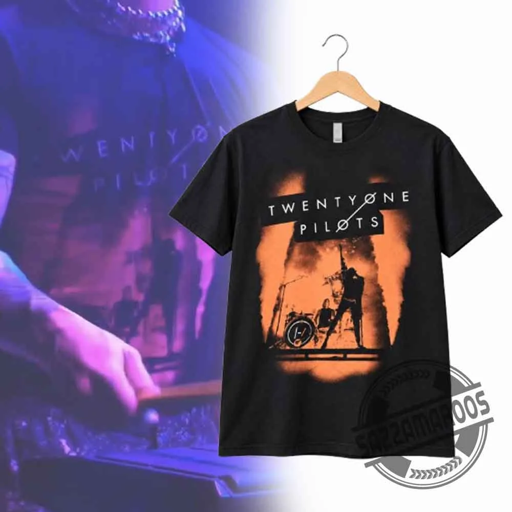Josh Wearing Twenty One Pilots 2017 Emotional Roadshow Tour T-Shirt (1) Josh Wearing Twenty One Pilots 2017 Emotional Roadshow Tour T-Shirt