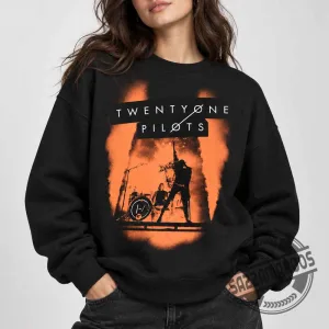 Josh Wearing Twenty One Pilots 2017 Emotional Roadshow Tour T-Shirt 7 Josh Wearing Twenty One Pilots 2017 Emotional Roadshow Tour T-Shirt