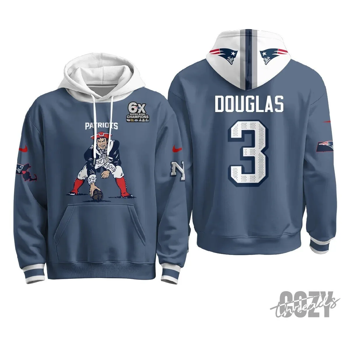 New England Patriots Minuteman Edition Football Team Hoodie 47 New England Patriots Minuteman Edition Football Team Hoodie