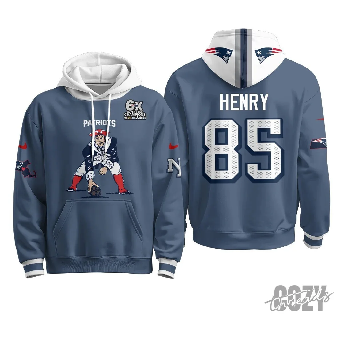 New England Patriots Minuteman Edition Football Team Hoodie 49 New England Patriots Minuteman Edition Football Team Hoodie