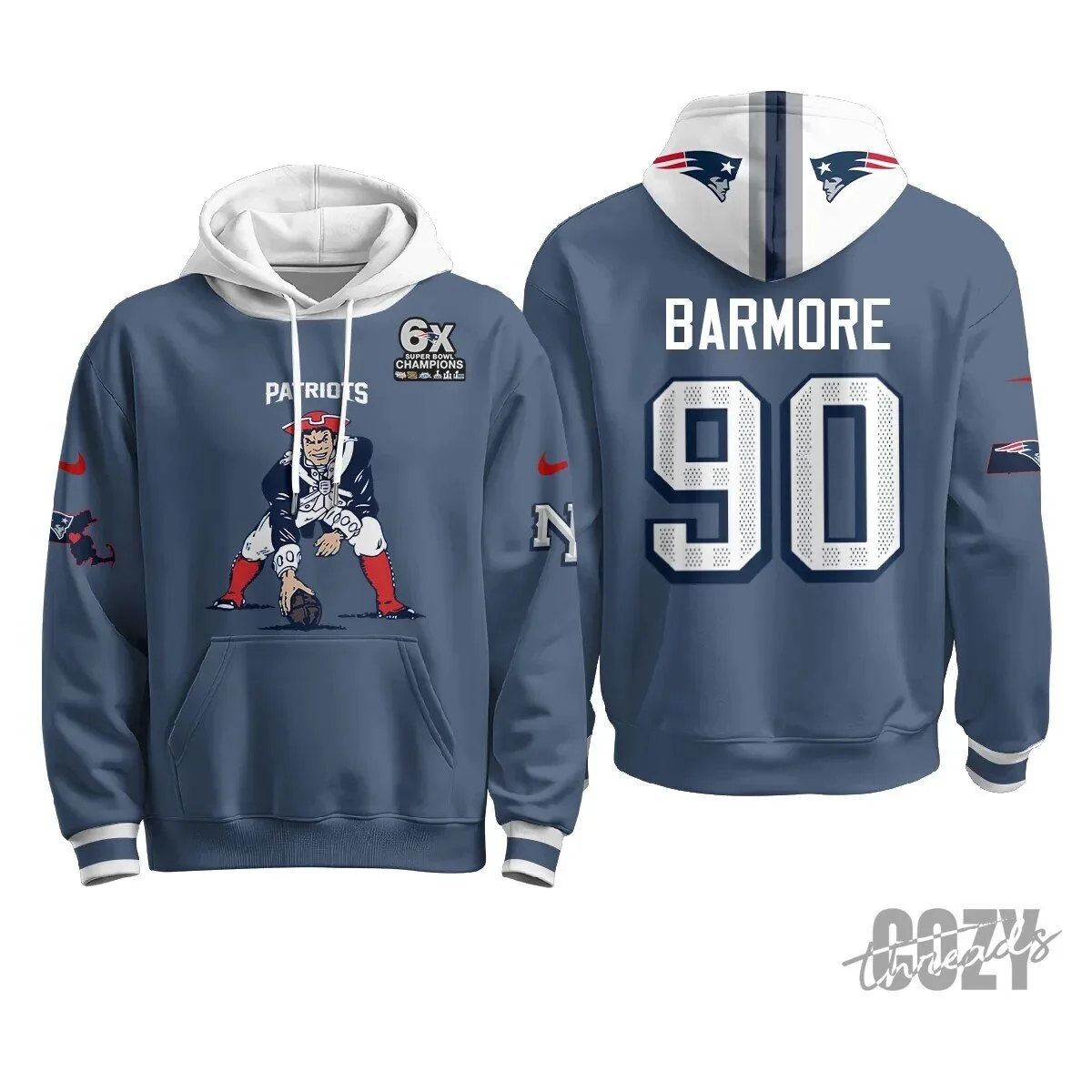 New England Patriots Minuteman Edition Football Team Hoodie 50 New England Patriots Minuteman Edition Football Team Hoodie
