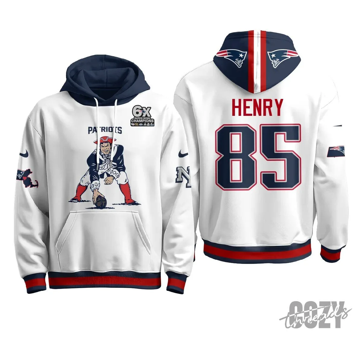 New England Patriots Minuteman Edition Football Team Hoodie 67 New England Patriots Minuteman Edition Football Team Hoodie