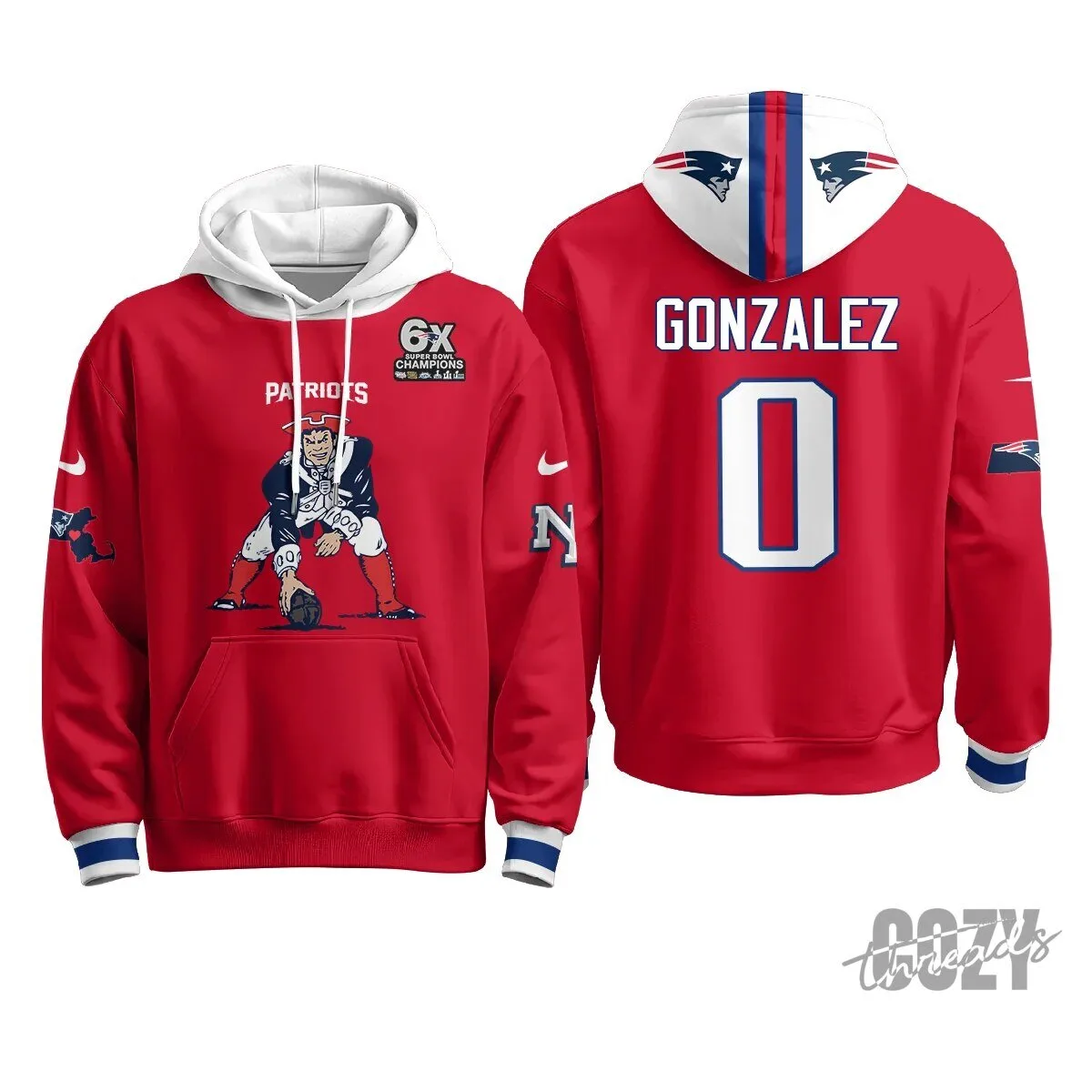 New England Patriots Minuteman Edition Football Team Hoodie 73 New England Patriots Minuteman Edition Football Team Hoodie