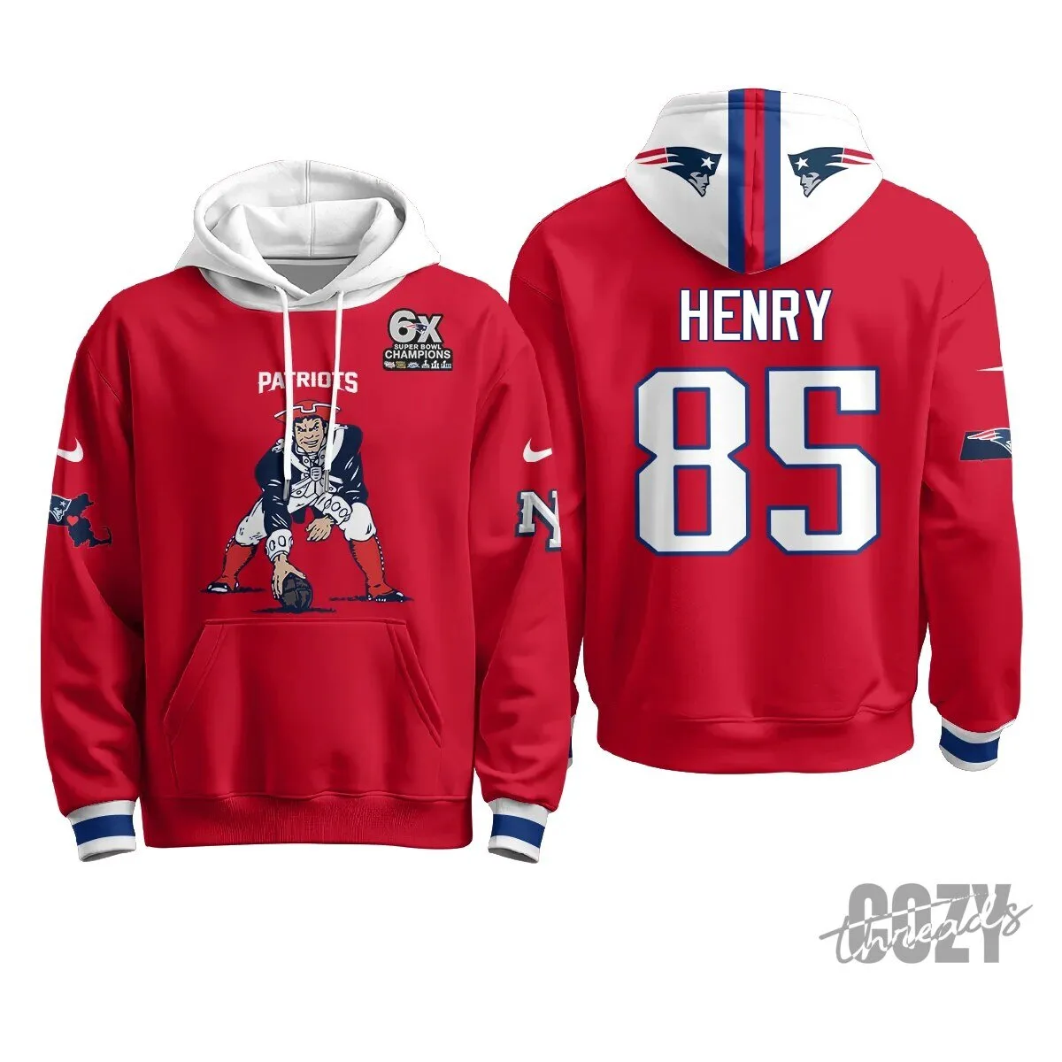 New England Patriots Minuteman Edition Football Team Hoodie 76 New England Patriots Minuteman Edition Football Team Hoodie