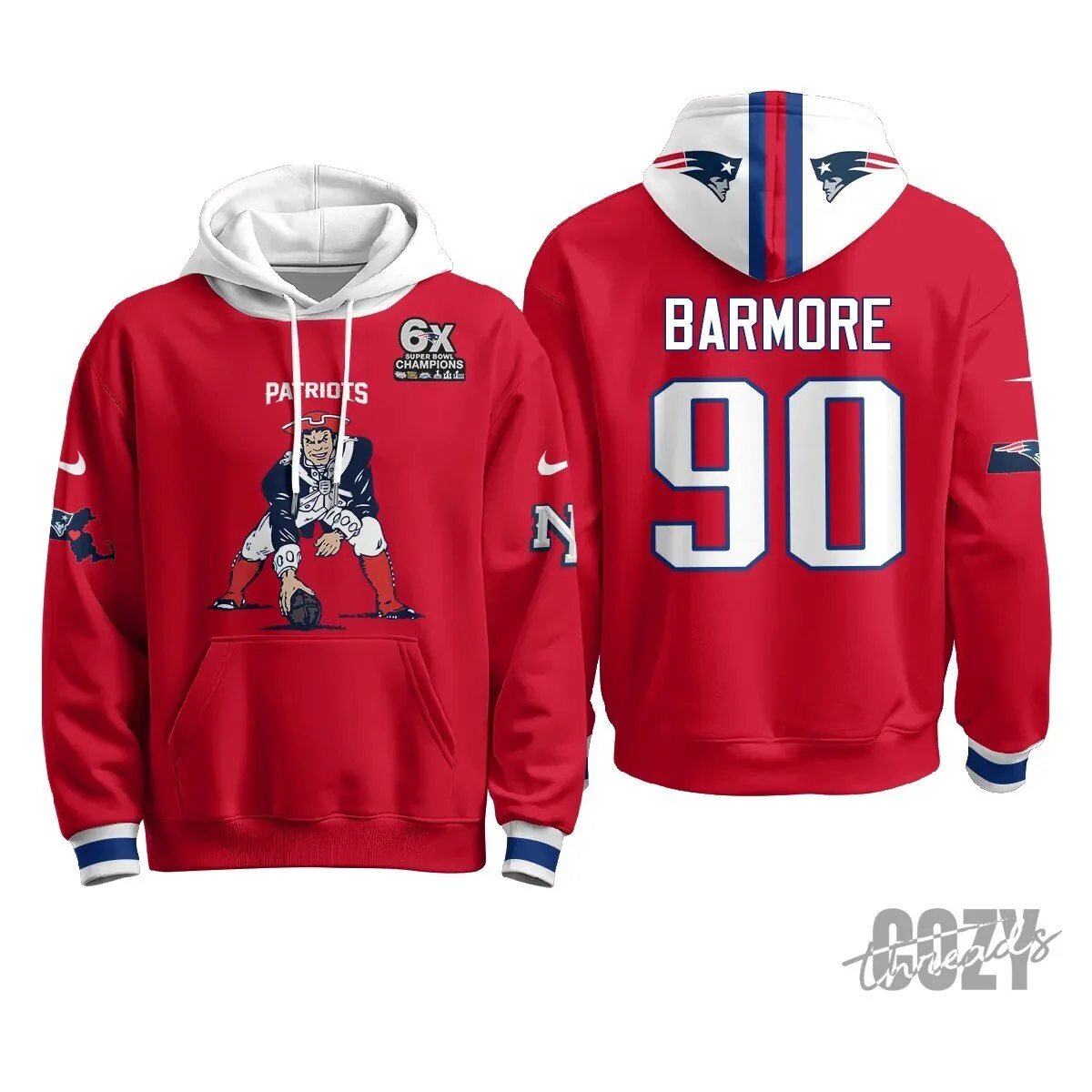 New England Patriots Minuteman Edition Football Team Hoodie 77 New England Patriots Minuteman Edition Football Team Hoodie