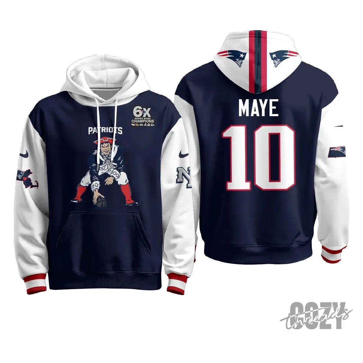 New England Patriots Minuteman Edition Football Team Hoodie 81 New England Patriots Minuteman Edition Football Team Hoodie