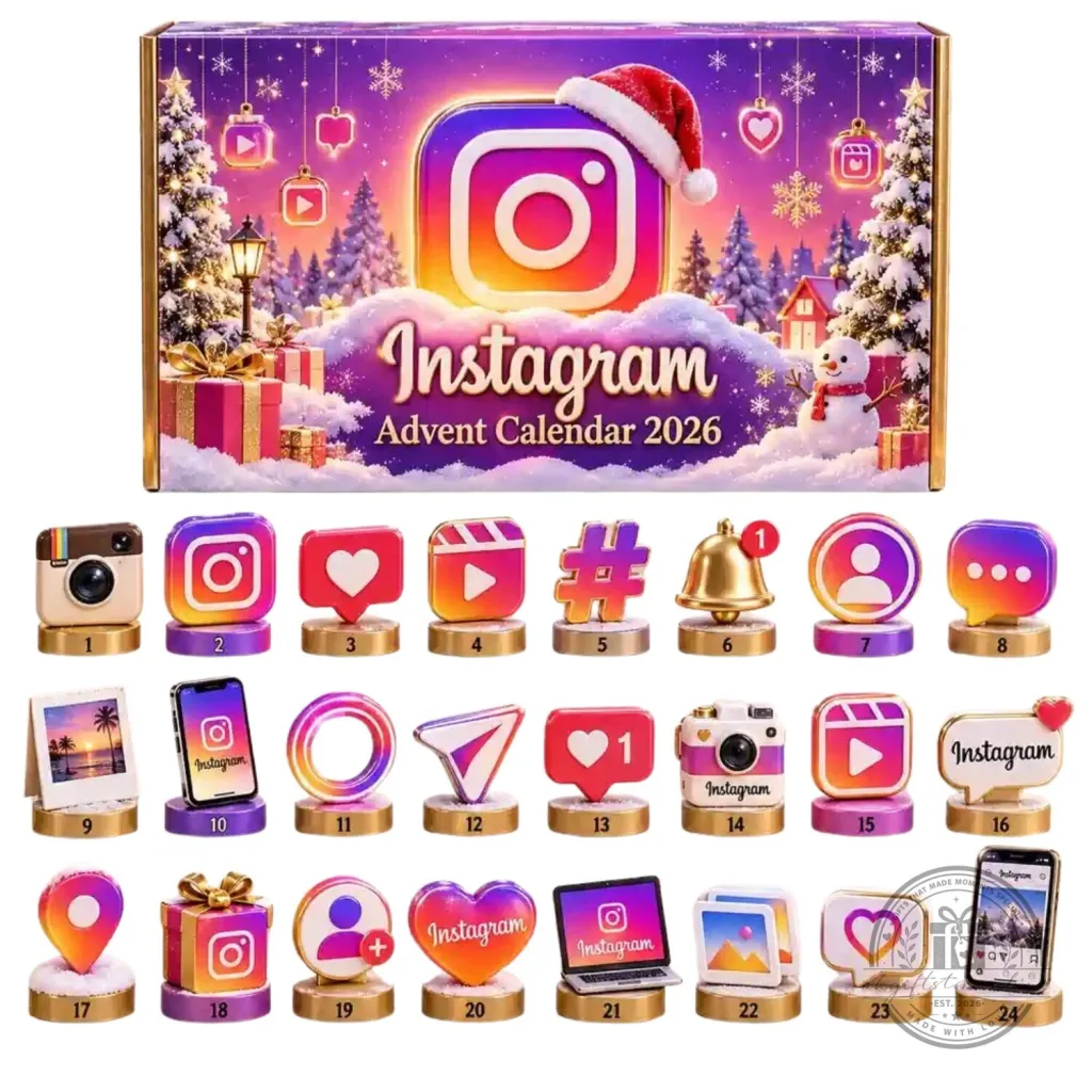 24 Days of Christmas Surprises & Gifts Instagram Advent Calendar 2026