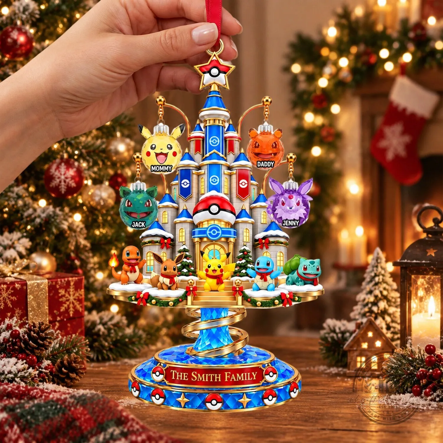 Pokemon Castle Creature Christmas Ornament 2026 3 Pokemon Castle Creature Christmas Ornament 2026