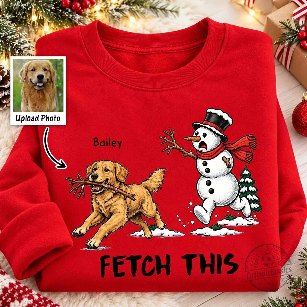 Golden Retriever Dog Stealing Snowman Arm Funny Christmas Fetch This Sweatshirt 29 Golden Retriever Dog Stealing Snowman Arm Funny Christmas Fetch This Sweatshirt