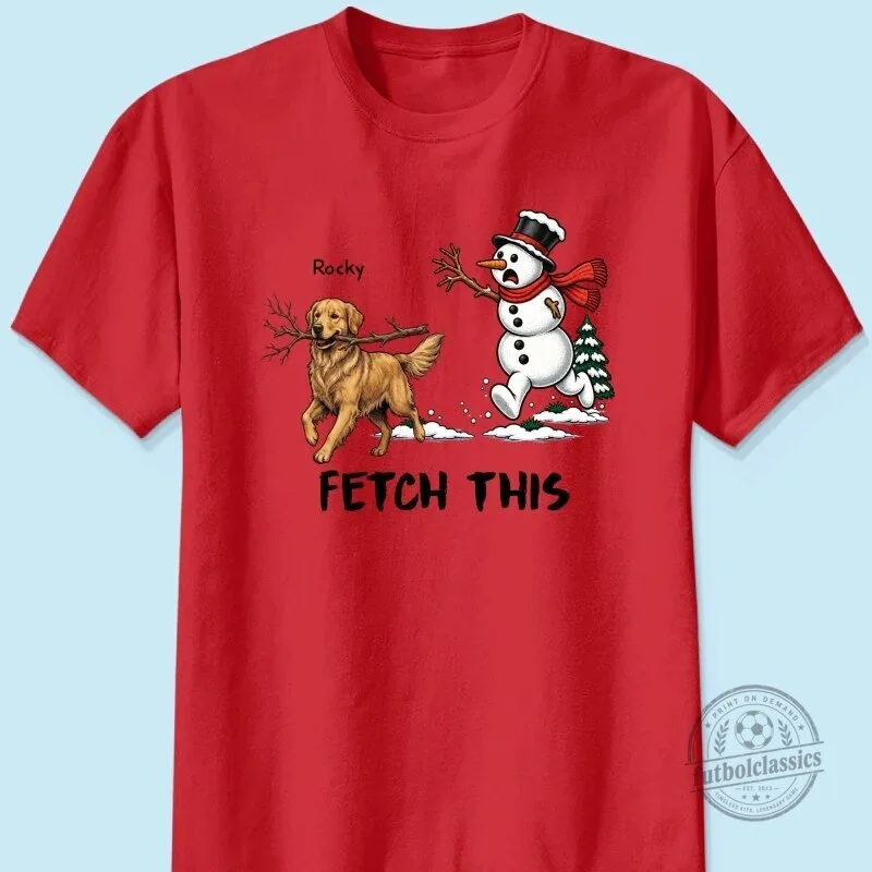 Golden Retriever Dog Stealing Snowman Arm Funny Christmas Fetch This Sweatshirt 34 Golden Retriever Dog Stealing Snowman Arm Funny Christmas Fetch This Sweatshirt