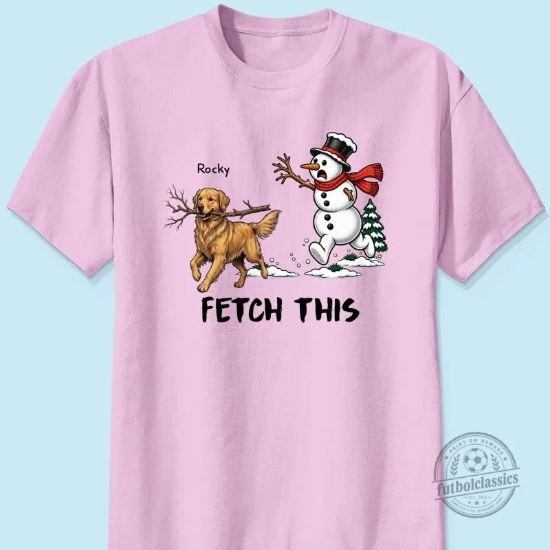 Golden Retriever Dog Stealing Snowman Arm Funny Christmas Fetch This Sweatshirt 38 Golden Retriever Dog Stealing Snowman Arm Funny Christmas Fetch This Sweatshirt