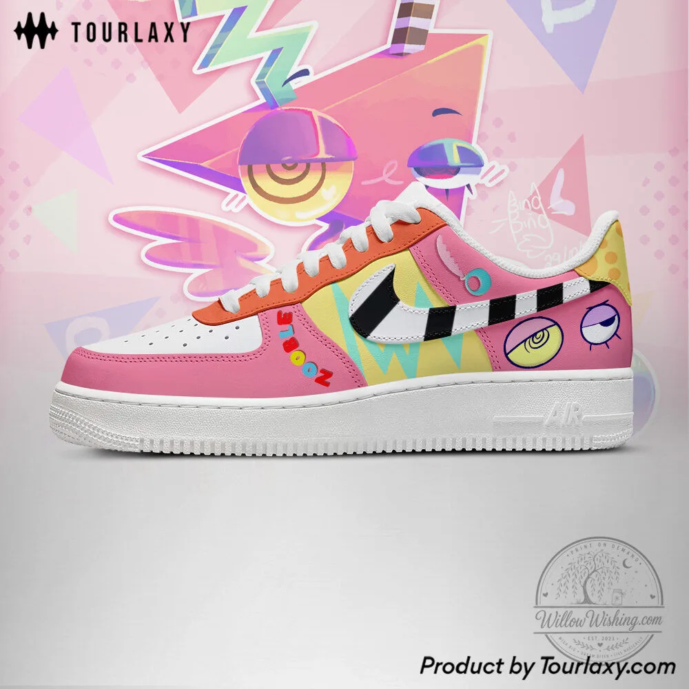 Zooble The Amazing Digital Circus Custom Painted Low Top Sneakers 8 Zooble The Amazing Digital Circus Custom Painted Low Top Sneakers