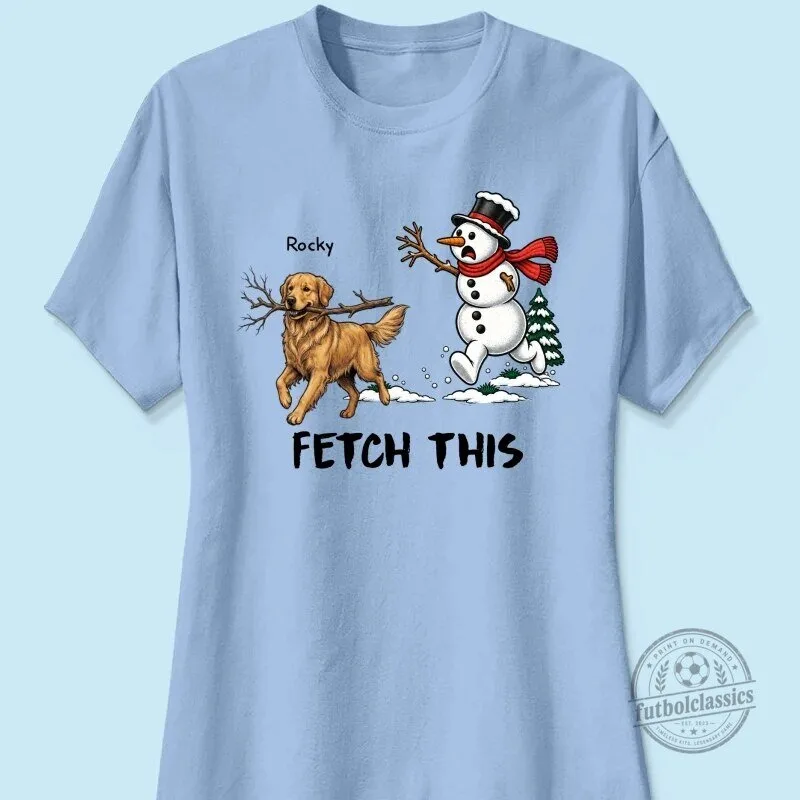 Golden Retriever Dog Stealing Snowman Arm Funny Christmas Fetch This Sweatshirt 44 Golden Retriever Dog Stealing Snowman Arm Funny Christmas Fetch This Sweatshirt