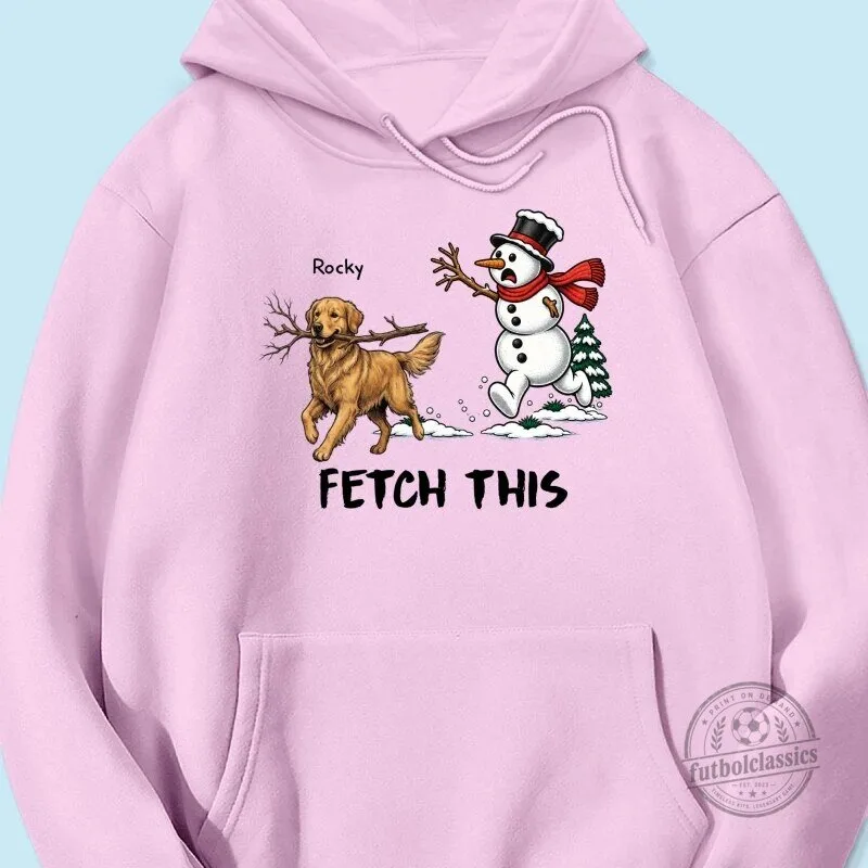 Golden Retriever Dog Stealing Snowman Arm Funny Christmas Fetch This Sweatshirt 53 Golden Retriever Dog Stealing Snowman Arm Funny Christmas Fetch This Sweatshirt