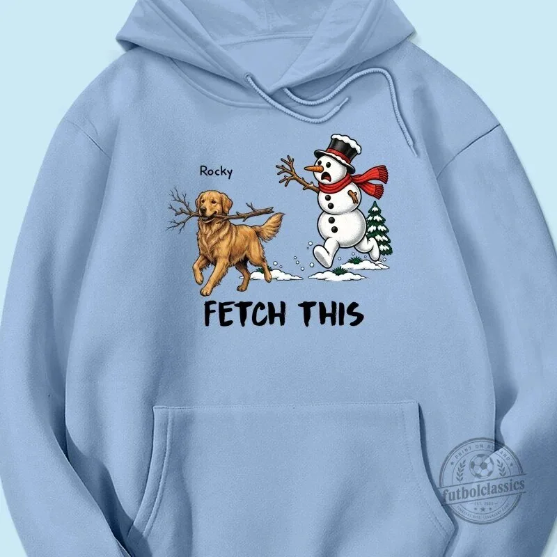 Golden Retriever Dog Stealing Snowman Arm Funny Christmas Fetch This Sweatshirt 54 Golden Retriever Dog Stealing Snowman Arm Funny Christmas Fetch This Sweatshirt