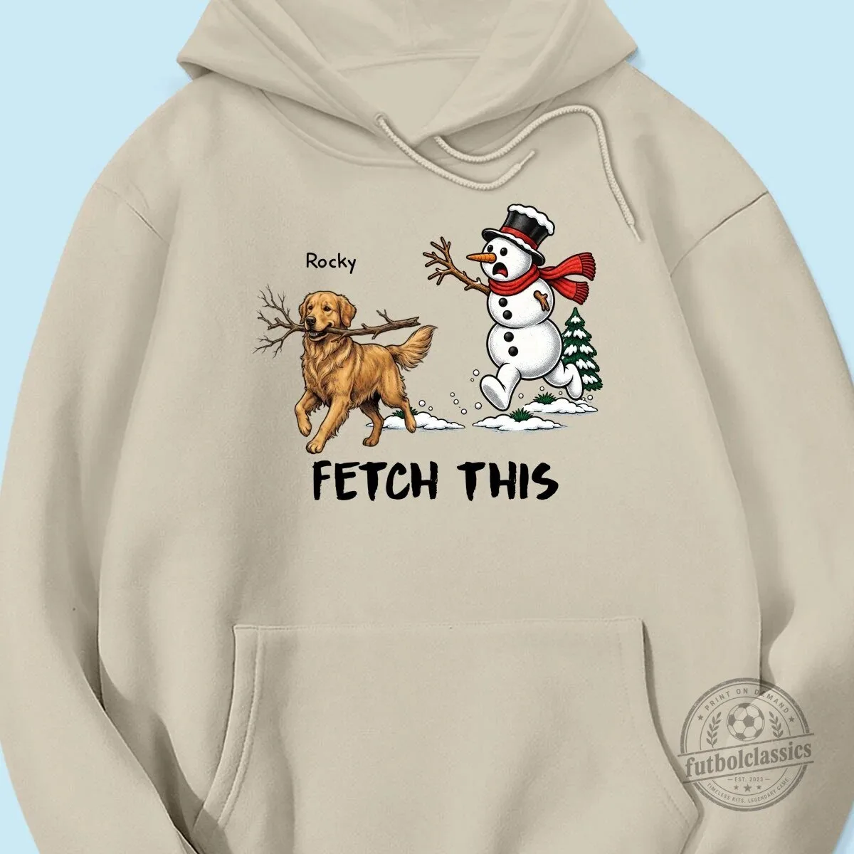 Golden Retriever Dog Stealing Snowman Arm Funny Christmas Fetch This Sweatshirt 55 Golden Retriever Dog Stealing Snowman Arm Funny Christmas Fetch This Sweatshirt