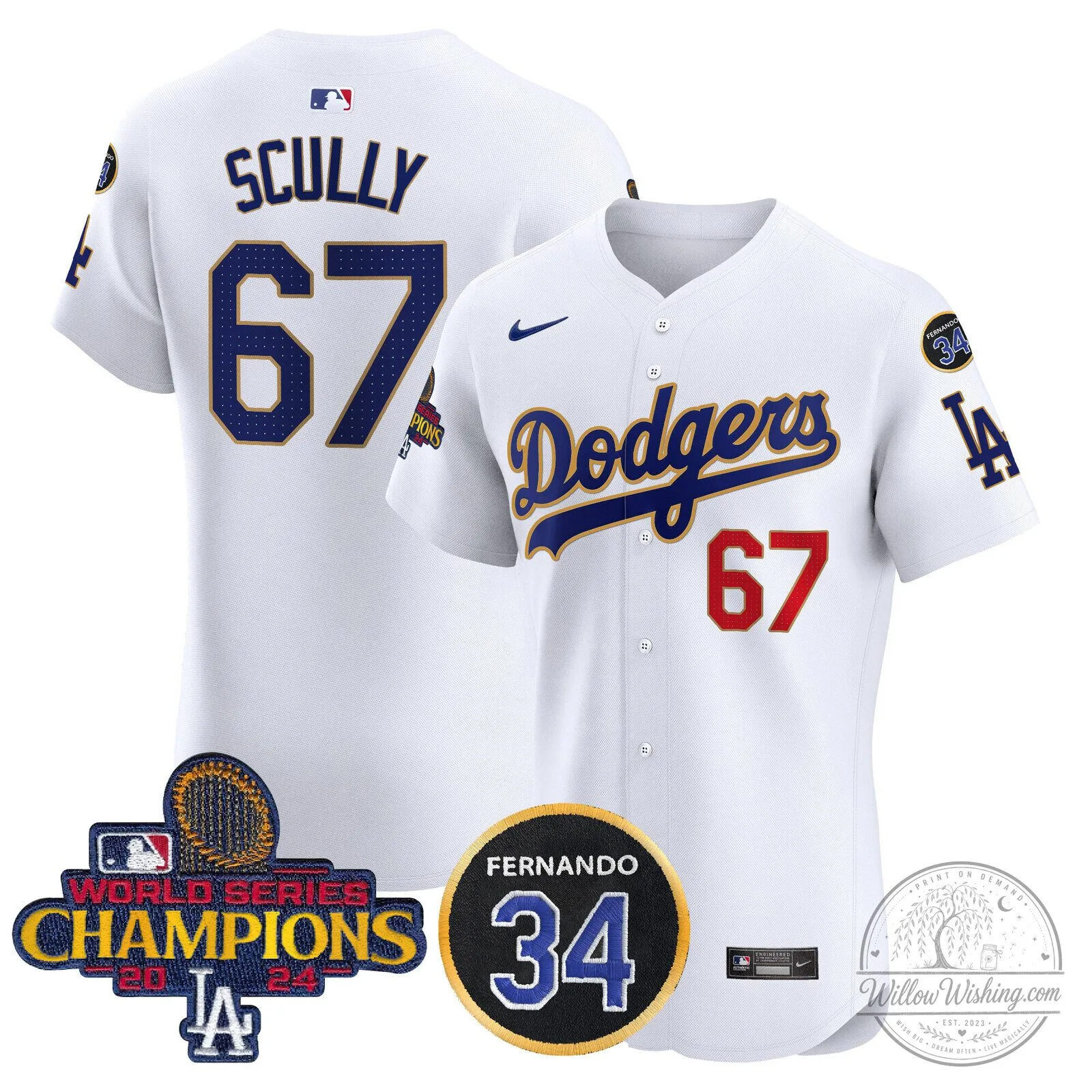 Los Angeles Dodgers Fernando Valenzuela 2024 World Series Champions Black Baseball Jersey 79 Los Angeles Dodgers Fernando Valenzuela 2024 World Series Champions Black Baseball Jersey