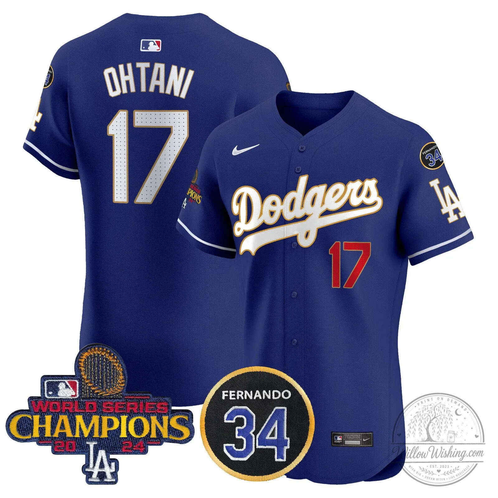 Los Angeles Dodgers Fernando Valenzuela 2024 World Series Champions Black Baseball Jersey 85 Los Angeles Dodgers Fernando Valenzuela 2024 World Series Champions Black Baseball Jersey