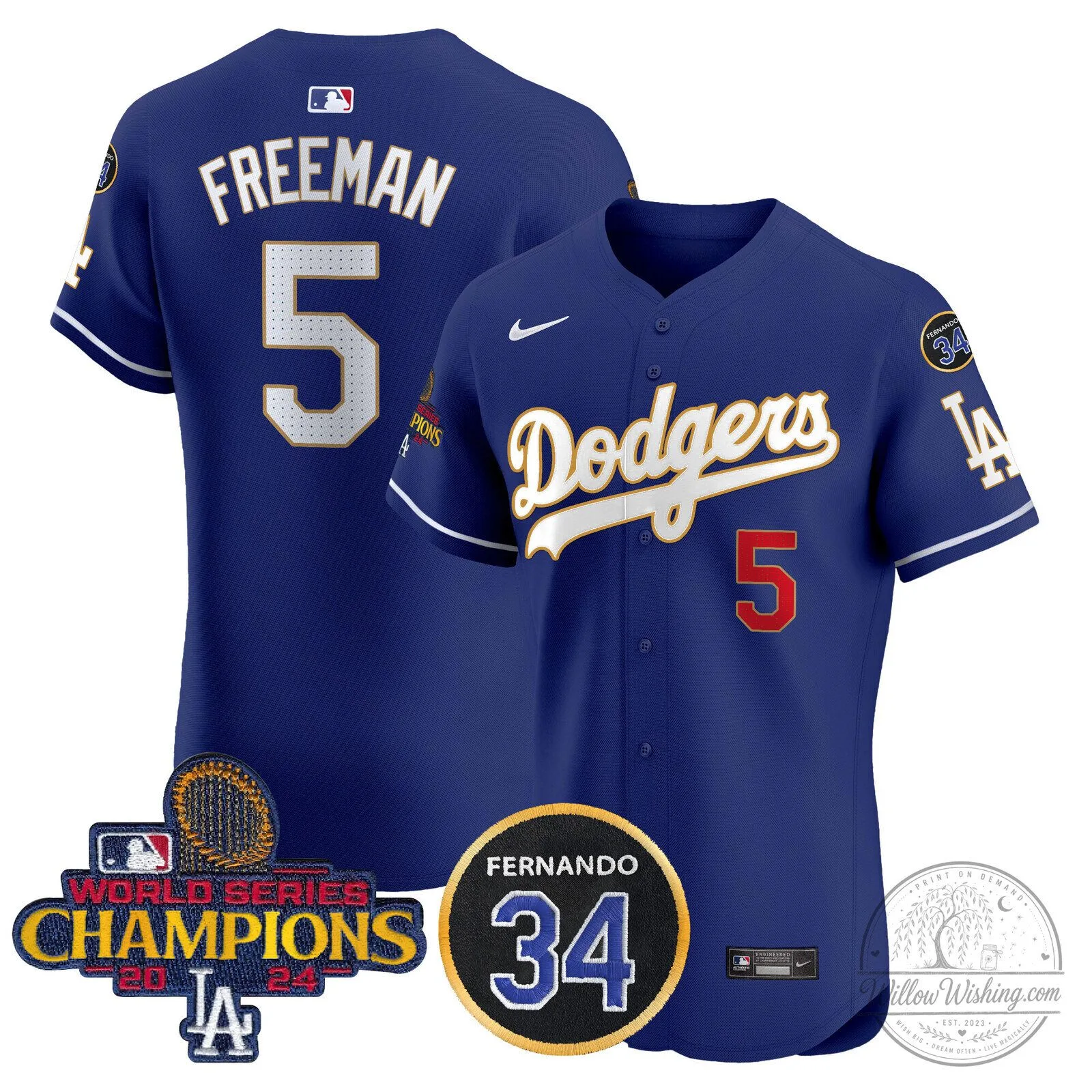 Los Angeles Dodgers Fernando Valenzuela 2024 World Series Champions Black Baseball Jersey 86 Los Angeles Dodgers Fernando Valenzuela 2024 World Series Champions Black Baseball Jersey