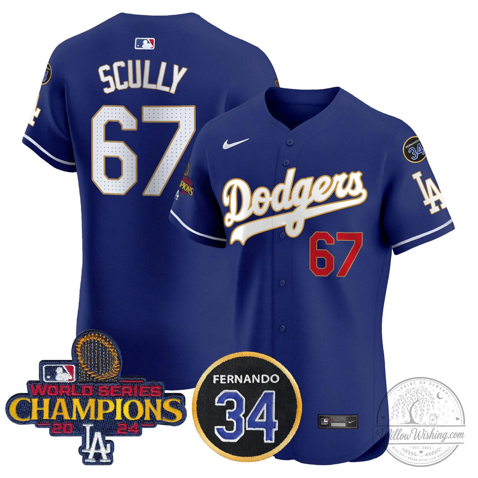 Los Angeles Dodgers Fernando Valenzuela 2024 World Series Champions Black Baseball Jersey 89 Los Angeles Dodgers Fernando Valenzuela 2024 World Series Champions Black Baseball Jersey