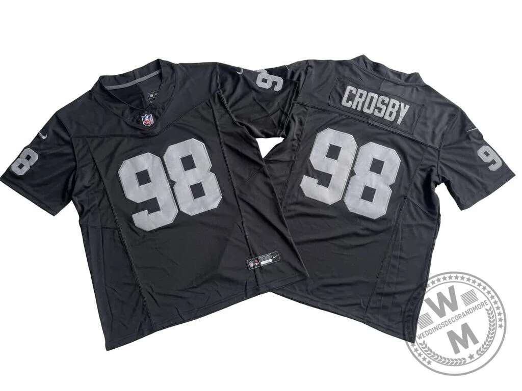 Maxx Crosby Las Vegas Raiders Black Football Jersey