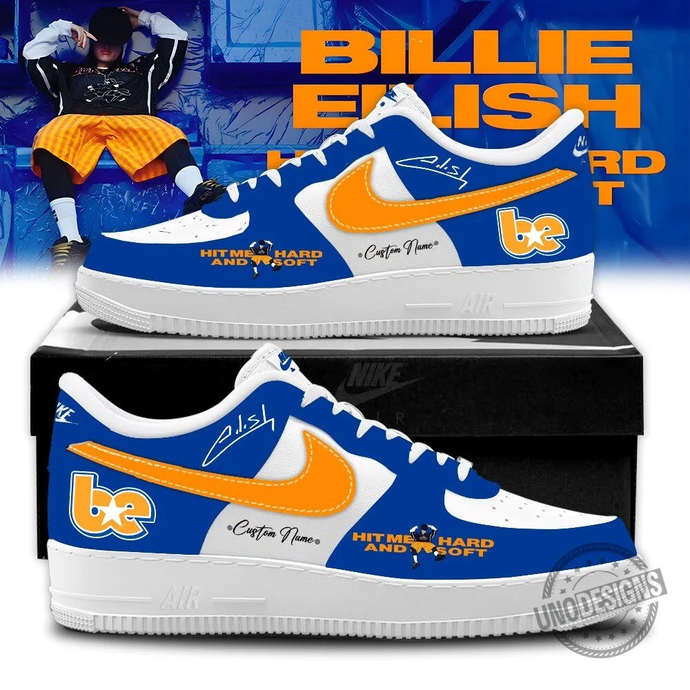 Billie Eilish Hit Me Hard And Soft Custom Name Fan Shoes
