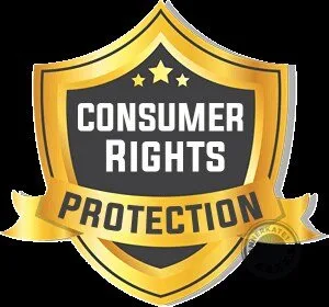Consumer Rights Protection Gold Shield Emblem Wall Art