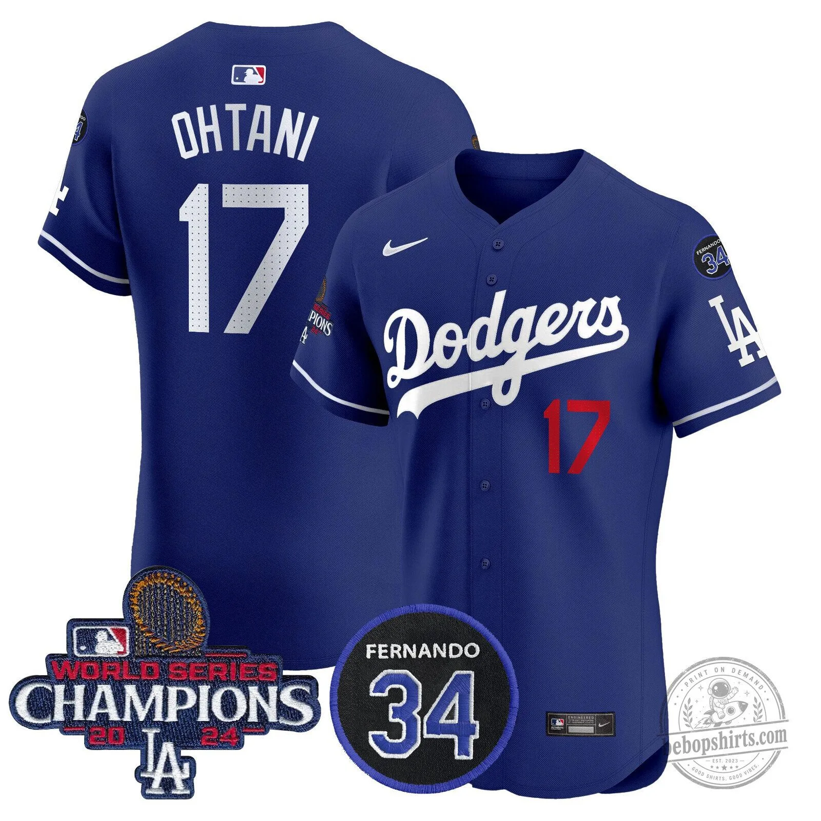 Los Angeles Dodgers Fernando Valenzuela World Series Champions Baseball Jersey 71 Los Angeles Dodgers Fernando Valenzuela World Series Champions Baseball Jersey