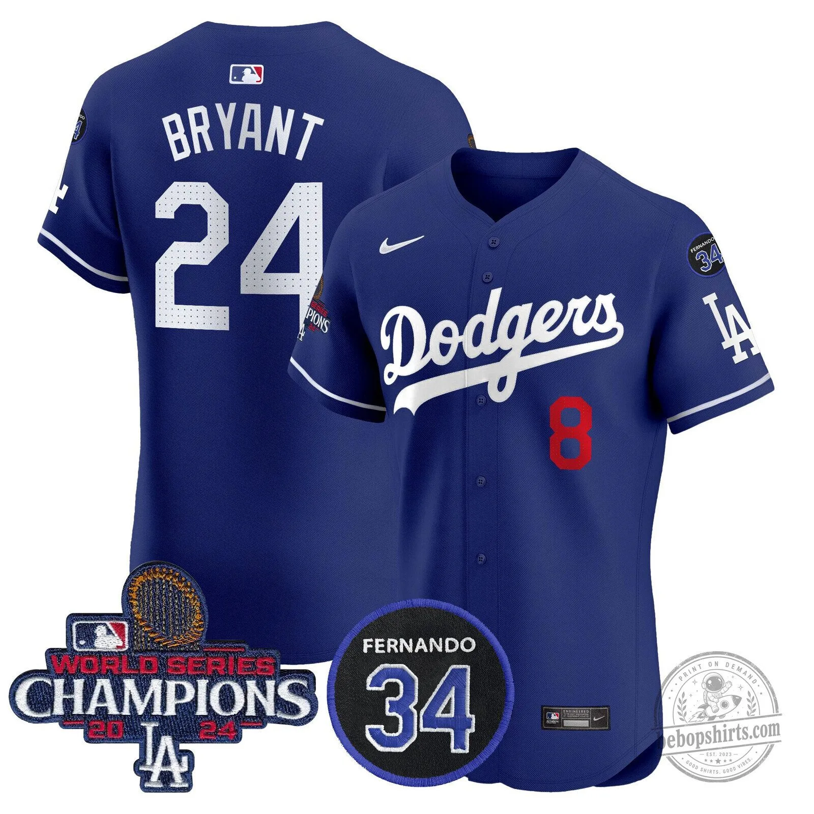 Los Angeles Dodgers Fernando Valenzuela World Series Champions Baseball Jersey 74 Los Angeles Dodgers Fernando Valenzuela World Series Champions Baseball Jersey