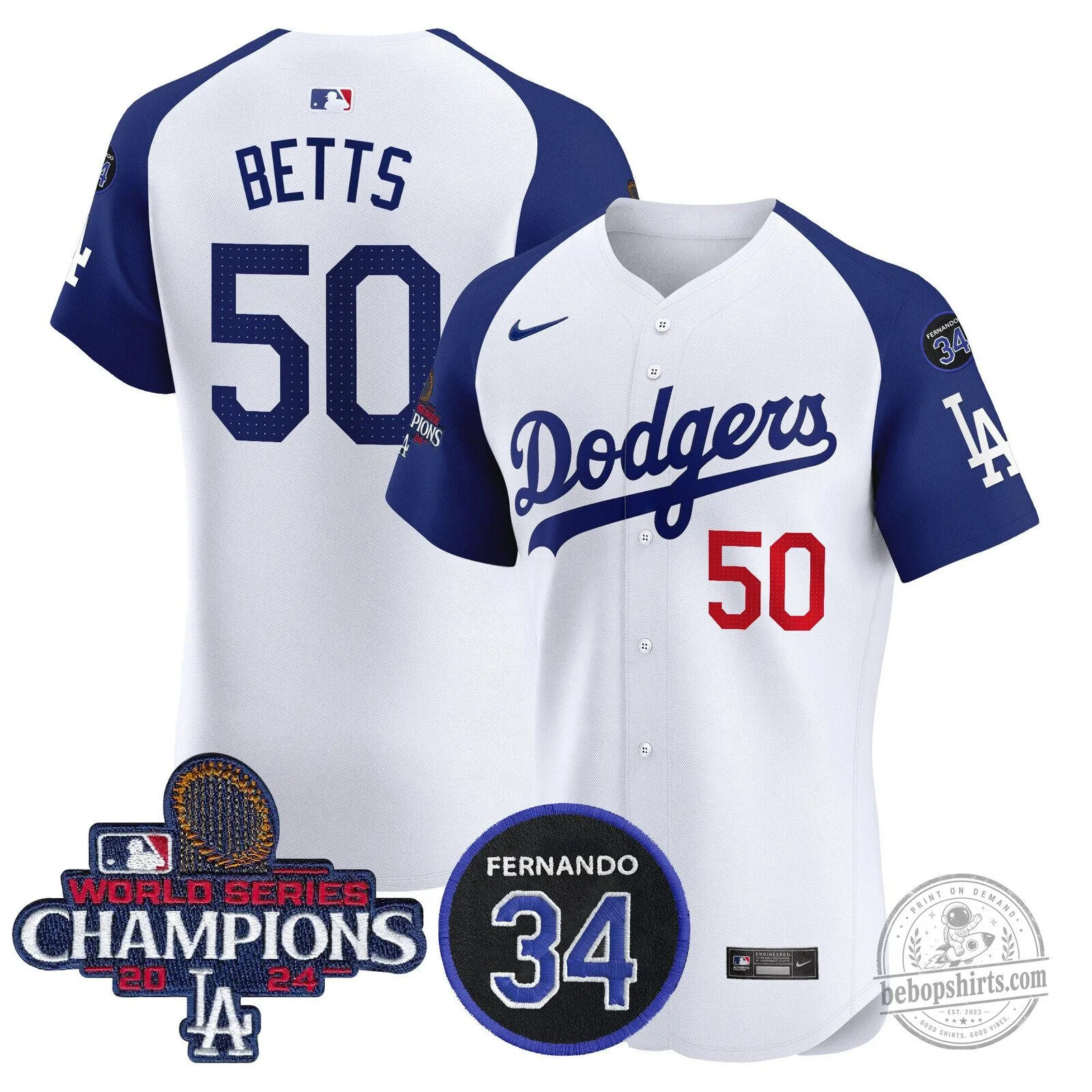 Los Angeles Dodgers Fernando Valenzuela World Series Champions Baseball Jersey 83 Los Angeles Dodgers Fernando Valenzuela World Series Champions Baseball Jersey