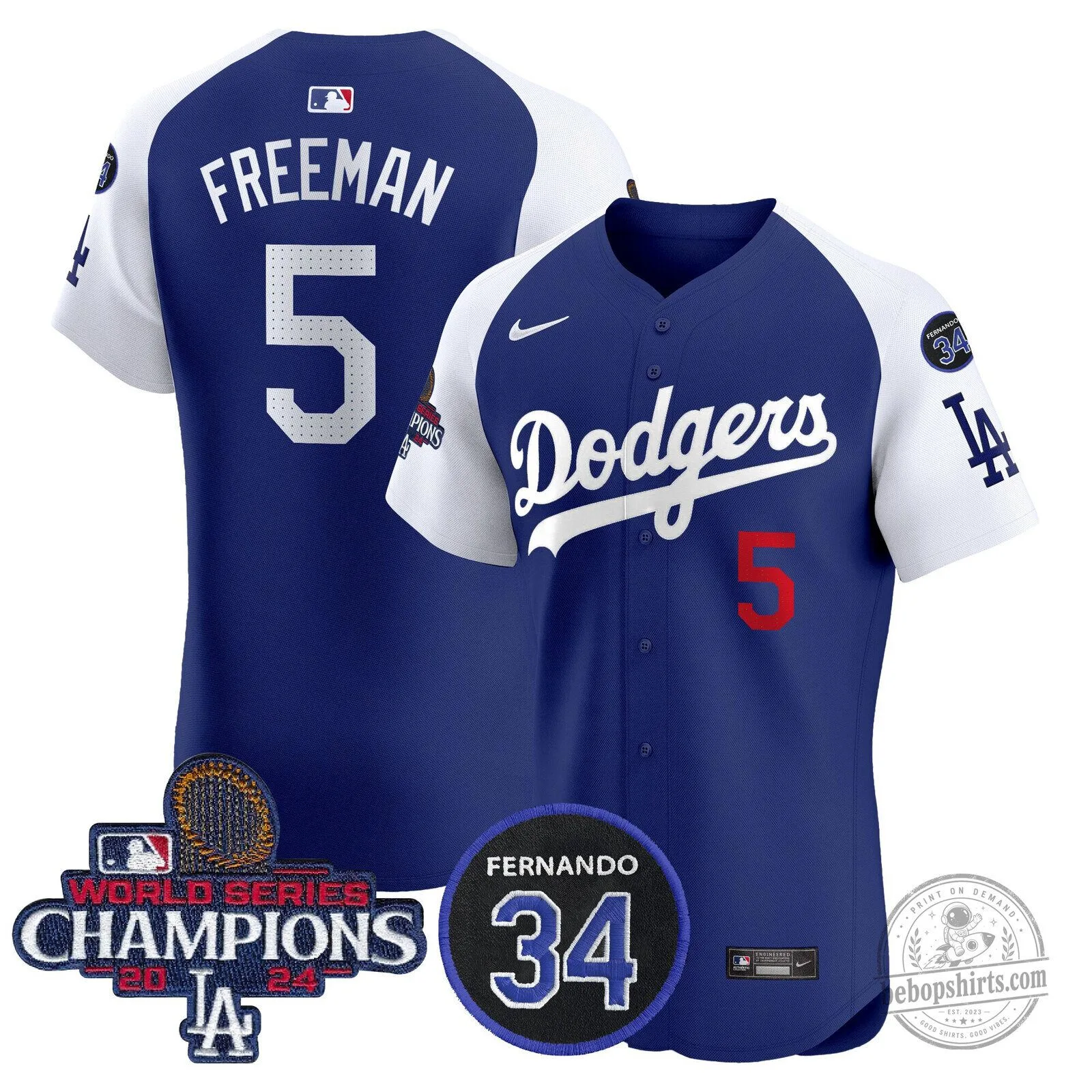 Los Angeles Dodgers Fernando Valenzuela World Series Champions Baseball Jersey 92 Los Angeles Dodgers Fernando Valenzuela World Series Champions Baseball Jersey