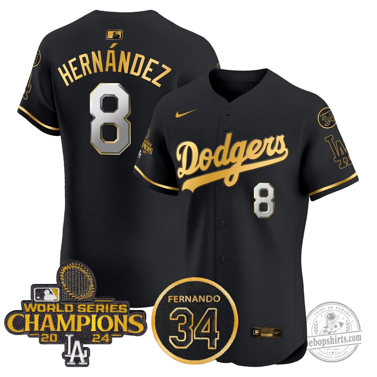 Los Angeles Dodgers Fernando Valenzuela World Series Champions Baseball Jersey 106 Los Angeles Dodgers Fernando Valenzuela World Series Champions Baseball Jersey
