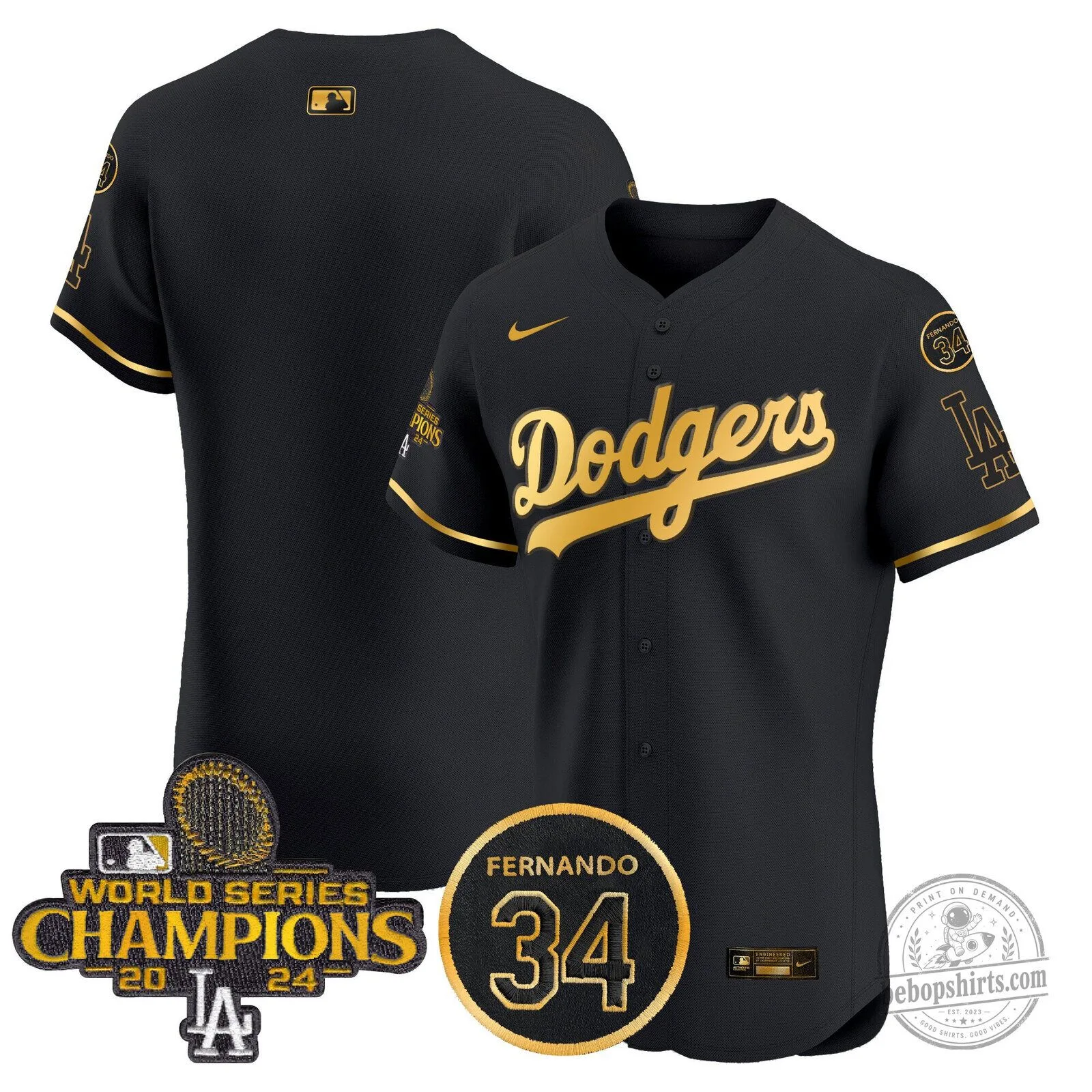 Los Angeles Dodgers Fernando Valenzuela World Series Champions Baseball Jersey 109 Los Angeles Dodgers Fernando Valenzuela World Series Champions Baseball Jersey