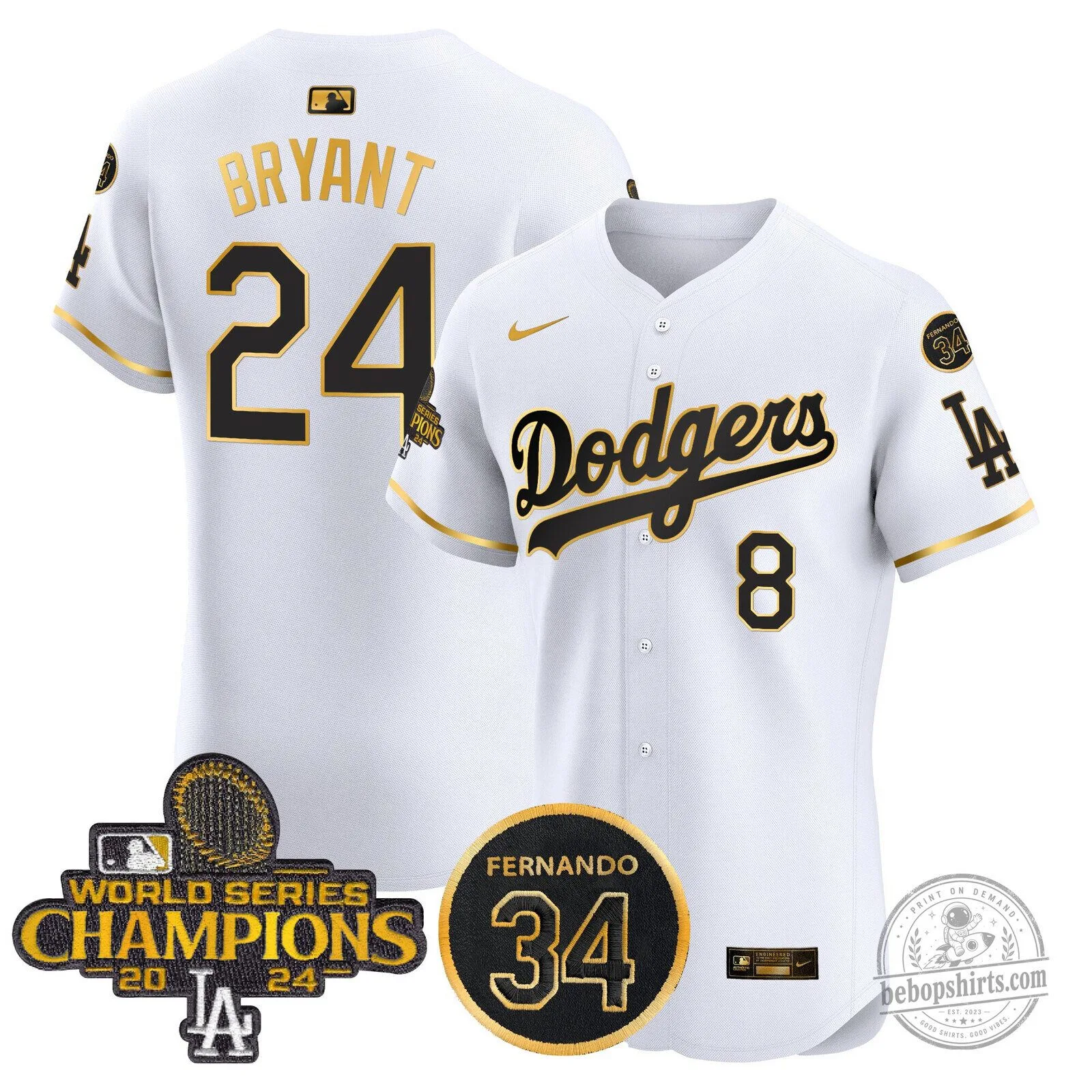 Los Angeles Dodgers Fernando Valenzuela World Series Champions Baseball Jersey 114 Los Angeles Dodgers Fernando Valenzuela World Series Champions Baseball Jersey