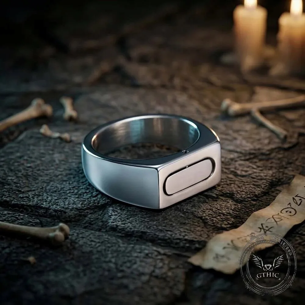 Stylish Versatile Stainless Steel Spinner Ring for Men and Women 8 Stylish Versatile Stainless Steel Spinner Ring for Men and Women