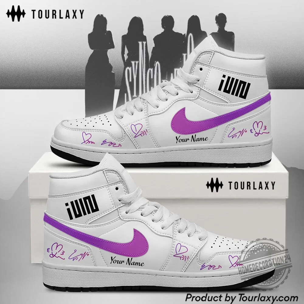 (G)I-DLE World Tour 2026 Syncopation High Top Sneakers
