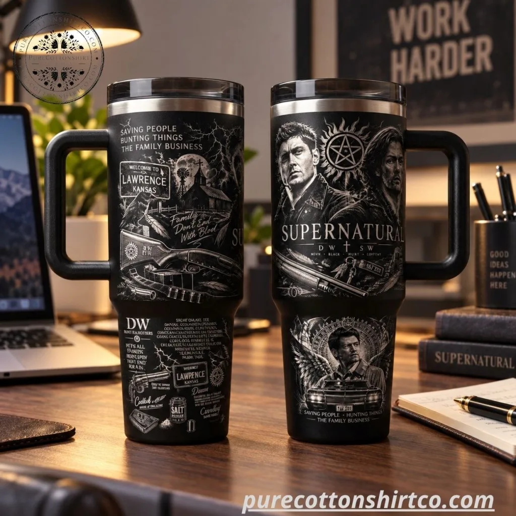 "Must-Have 2026 Advent Calendars and Supernatural Tumbler for Fans" 30 Supernatural SPN Dean And Sam Winchester Stanley Tumbler