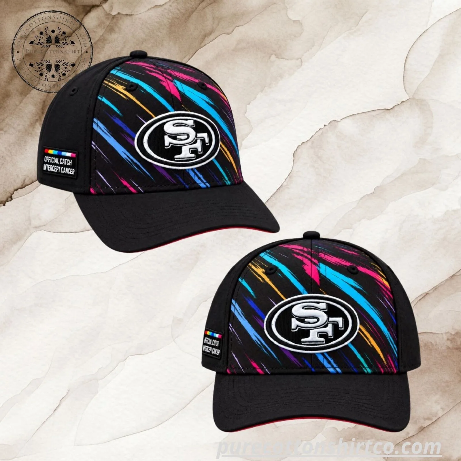 Russell Wilson 49ers Crucial Catch Cap Hat 6 Russell Wilson 49ers Crucial Catch Cap Hat