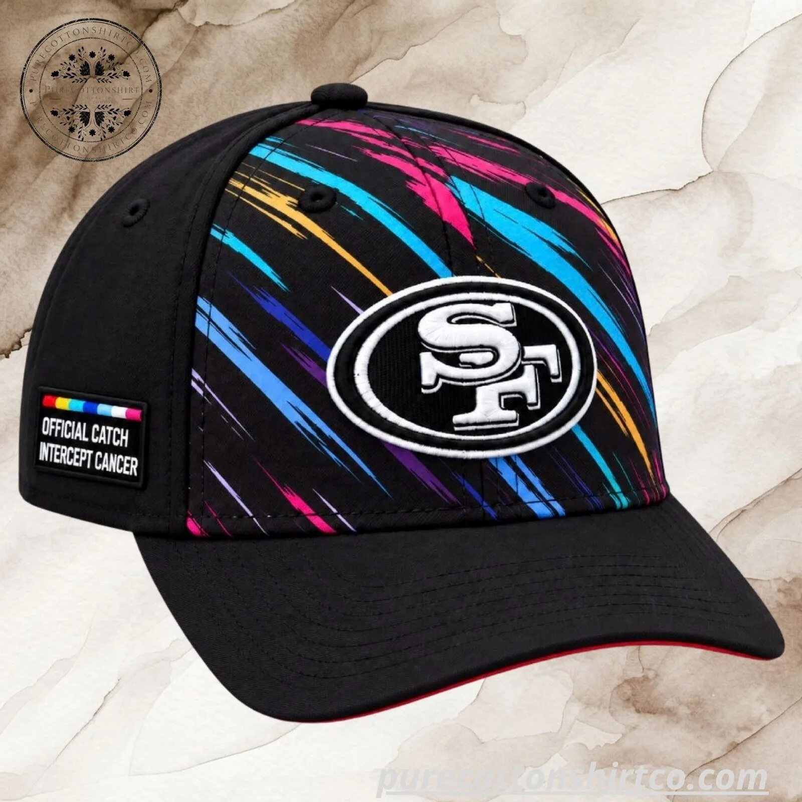 Russell Wilson 49ers Crucial Catch Cap Hat 7 Russell Wilson 49ers Crucial Catch Cap Hat
