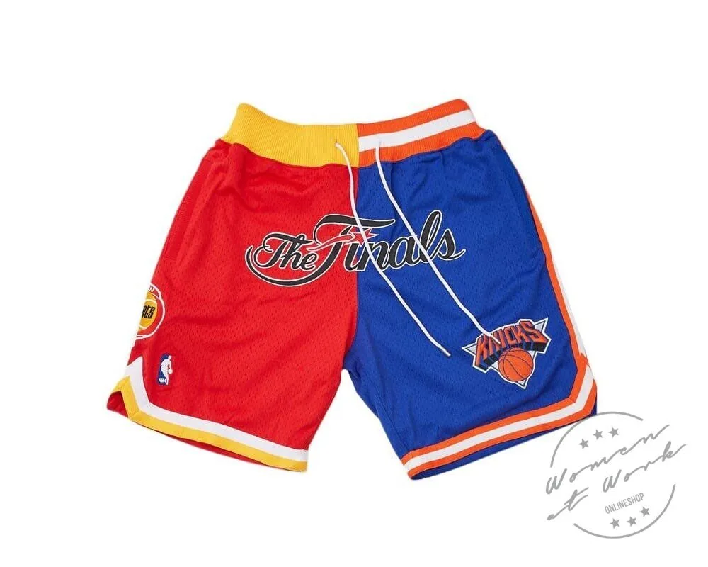 New York Knicks 1994 NBA Finals Retro Basketball Shorts